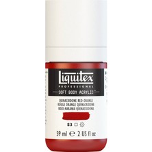 Liquitex : Professional Soft Body : Akrilik Boya : 59 ml : Quinacridone Red-Orange 109 S3