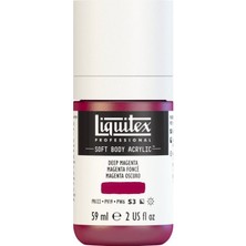 Liquitex : Professional Soft Body : Akrilik Boya : 59 ml : Deep Magenta 300 S3