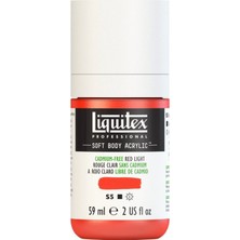 Liquitex : Professional Soft Body : Akrilik Boya : 59 ml : Cadmium-Free Red Light 893 S5