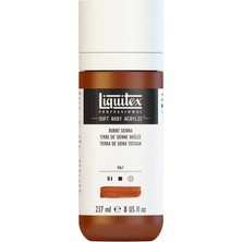 Liquitex : Professional Soft Body : Akrilik Boya : 237 ml : Burnt Sienna 127 S1