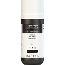 Liquitex : Professional Soft Body : Akrilik Boya : 237 ml : Mars Black 276 S1