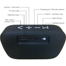 Shlxy  Kablosuz Bluetooth Kulaklık Taşınabilir Hoparlör - Siyah    (Yurt Dışından)