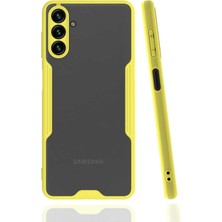 Ceponya Galaxy A13 Kılıf Kamera Korumalı Arkası Şeffaf Silikon