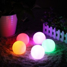 May Plastik LED Işıklı Dekoratif Küre (Fişli)