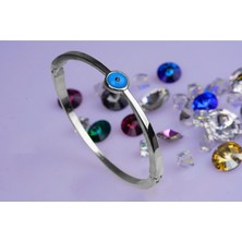 X-lady Accessories Nazar Göz Taşlı Kelepçe Bileklik 755