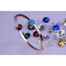 X-lady Accessories Nazar Göz Taşlı Kelepçe Bileklik 756