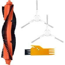 Mija Xiaomi Mop Pro (STYTJ02YM) Uyumlu 4 Parça Yedek Beyaz Filtre Fırça Seti