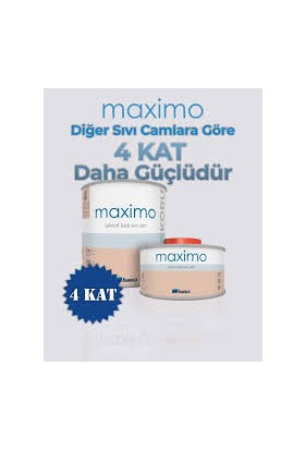 Bianca Maximo – Solvent Bazlı Sıvı Cam 0,50 kg Parlak