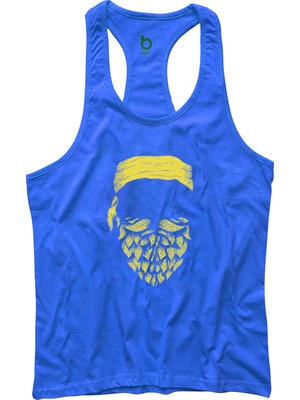 Bluu Arpix  Fitness Gym Tank Top Sporcu Atleti