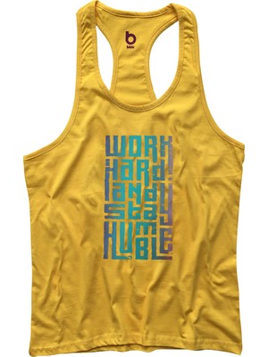 Bluu Hmble  Fitness Gym Tank Top Sporcu Atleti