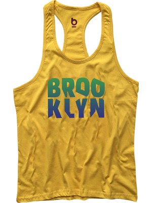 Bluu Brooq  Fitness Gym Tank Top Sporcu Atleti