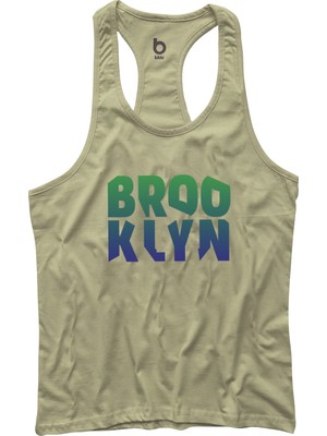 Bluu Brooq  Fitness Gym Tank Top Sporcu Atleti