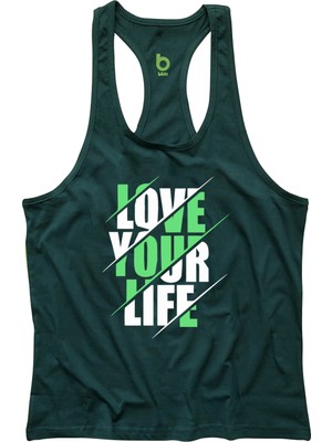 Bluu Yourlife  Fitness Gym Tank Top Sporcu Atleti