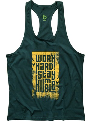 Bluu Hmblw  Fitness Gym Tank Top Sporcu Atleti