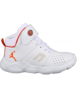 Marka Sesi Cool Rio Basket Beyaz Çocuk Sneakers