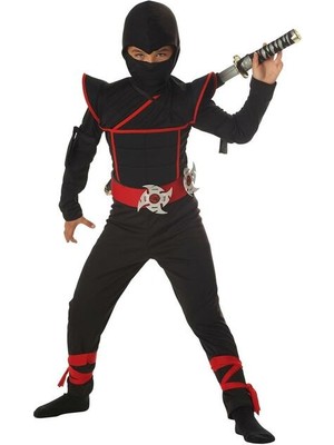 Yüsü Kostüm Evi Ninja Kostümü
