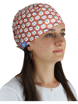 Dr. Mia Dr.mia Desenli Cerrahi Bone Ameliyathane Bonesi Doktor Hemşire Bone  Aşçı Bone