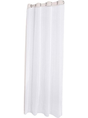 2x Sheer Perde Grommet Güverte Gölgelik Örtü Pergola Havuz Vual Perdeler 132X243 cm