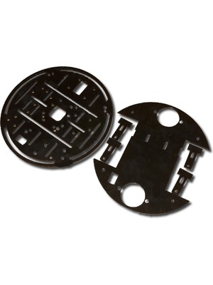 Devre Dünyası Kara Tospik - Robot Platformu Gövdesi