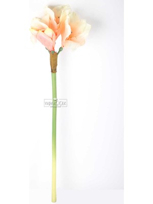 Yapay Çiçek Deposu Yapay Kaliteli Japon Glayör Çiçeği 75 cm Somon
