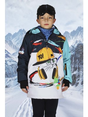 Cool Cat Erkek Çocuk Kayak Snowboard ve Kar Montu / Snowsea SS7751