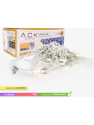 Ack Lüks Seri LED Saçak 3000K Gün Işığı 220V