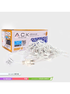 Ack Lüks Seri LED Saçak 6500K Beyaz Işık 220V