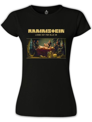 Lordd T-Shirt Rammstein - Liebe Ist Für Alle Da Siyah Bayan Tshirt