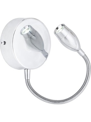 Akdeniz Otel Tipi Yatak Başı LED Okuma Lambası