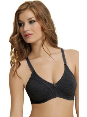 Nbb 351 Battal Penye Sütyen Siyah - 100