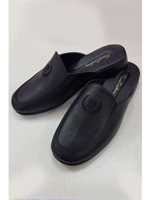 Pierre Cardin Damat Çeyiz Erkek Ev Terliği Siyah Pc 0289 V6