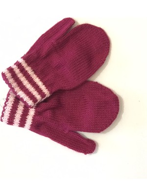 Eleven Markets Bordo Kışlık Erkek Çocuk Bebe Eldiveni