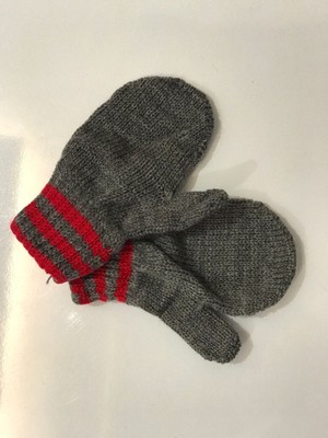Eleven Markets Gri Kışlık Erkek Çocuk Bebe Eldiveni