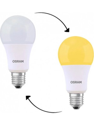 Osram Sinek Kovucu 8W Beyaz-Sarı Işık E-27 840lm Led Ampul