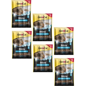 Sticks Tahılsız Morina Alabalık Somom Kedi Ödül Çubukları 4'lü 20 gr (6 Adet)