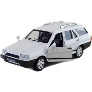 Metal Kartal Beyaz Çek Bırak Oyuncak Araba 13 cm