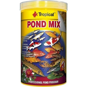 Pond Mix Bahçe Havuzunda Yaşayan Balıklar Için Yem Karışımı 1000 ml 160 gr