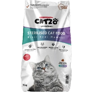 Premium Tavuklu Kısırlaştırılmış Kedi Maması 15 kg