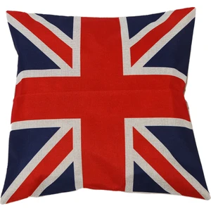 Shuai Yan Ingiliz Vintage Tarzı Union Jack Bayrağı Atmak Yastık Kılıfı, Yastık Kılıfı (Yurt Dışından)