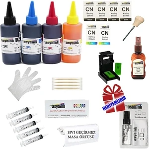 Canon Pixma E3140 Yazıcı Uyumlu Kartuş Dolum Seti PG46/C56