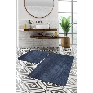 2'Li Büyük Xl Boy Post Peluş Banyo Takımı 120x80 80x50 Gri