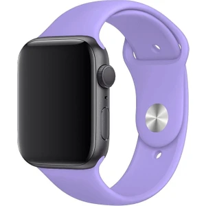 Apple Watch Kordon 1 2 3 4 5 6 7 Se Seri 38MM - 40MM Uyumlu Kayış Bileklik Kordon Koyu Lila