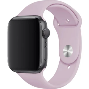 Apple Watch Kordon 1 2 3 4 5 6 7 Se Seri 38MM - 40MM Uyumlu Kayış Bileklik Kordon Lila