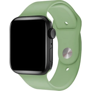 Apple Watch Kordon 1 2 3 4 5 6 7 Se Seri 38MM - 40MM Uyumlu Kayış Bileklik Kordon Zümrüt Yeşili