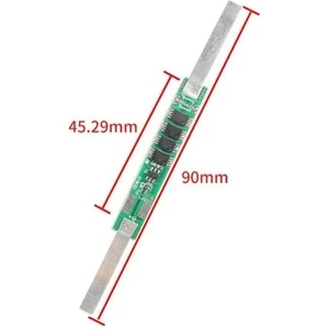 Hobi Mekatronik 1s 6A Bms 3.7 V 18650 Lityum Lipo Pil Şarj Koruma Modülü(4mos)