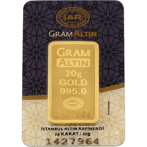 20 Gram Külçe Altın 24 Ayar