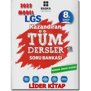 Başka Yayınları 2022 Model Lgs 8.Sınıf Tüm Dersler Soru Bankası + 1 Deneme
