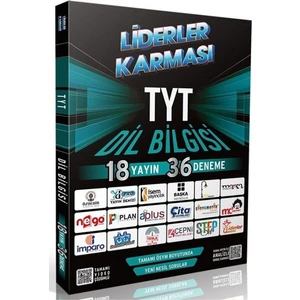 Liderler Karması 2022 TYT Dilbilgisi Denemeleri 18 Yayın 36 Deneme