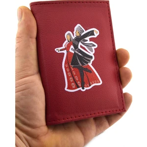 Anahtarlık Sepeti Araç Ruhsat Kabı Kırmızı - Kafkas Çift Dans Figür