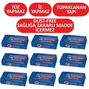 Faber Castell Sınav Silgisi 9’lu